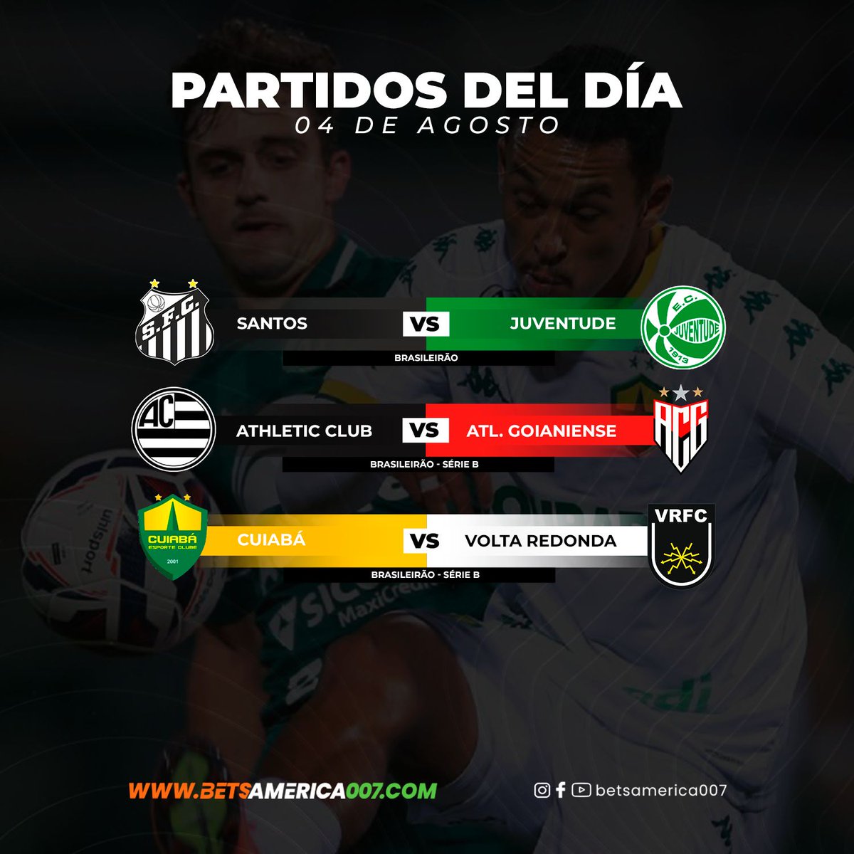 GE SPORTS BETTING (@ge_tipster) on Twitter photo Ya les dejé un buen hilo, con full recomendaciones para esta noche en la #MLB y si lo tuyo es el futbol, en betsamerica007.com tienes disponibles con full opciones, gran cantidad de encuentros
Juega, Gana y Cobra Seguro con <a href="/Betsamerica007_/">Betsamerica007</a> Ya les dejé un buen hilo, con full recomendaciones para esta noche en la #MLB y si lo tuyo es el futbol, en betsamerica007.com tienes disponibles con full opciones, gran cantidad de encuentros
Juega, Gana y Cobra Seguro con <a href="/Betsamerica007_/">Betsamerica007</a>