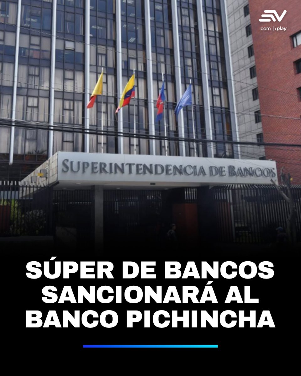 🔴 #ATENCIÓN | En un segundo comunicado, la Superintendencia informó que activó un proceso administrativo sancionador frente a los servicios tecnológicos del Banco Pichincha. ▶️ bit.ly/4frZma4