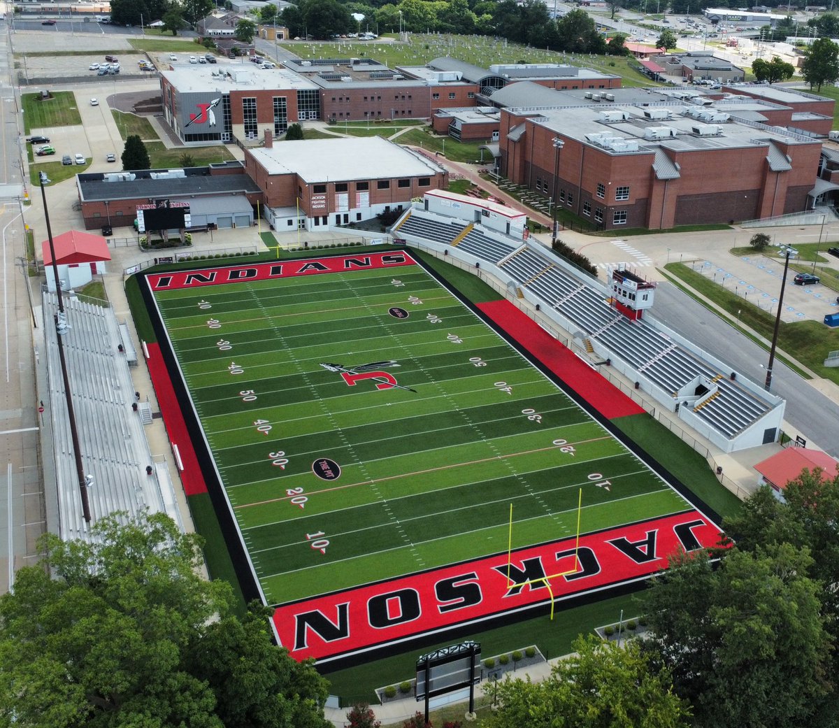 John Hough (@johnhough__) on Twitter photo The Pit (Jackson, MO)
Jackson High School
Home of the 2020 Class 5 state champion Indians. Since 2012, Jacksonβs 121-33 with seven district titles, a final four, a runner-up, & a state championship. The Indians have also won the SEMO Conference title seven straight years.
The The Pit (Jackson, MO)
Jackson High School
Home of the 2020 Class 5 state champion Indians. Since 2012, Jacksonβs 121-33 with seven district titles, a final four, a runner-up, & a state championship. The Indians have also won the SEMO Conference title seven straight years.
The