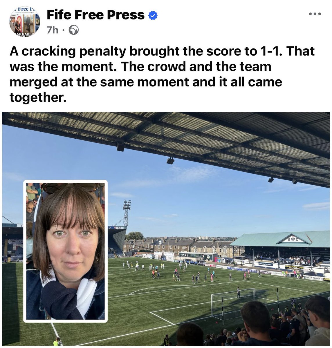 Lisa May Young (@lisamayyoung) on Twitter photo 📰 N E W C O L U M N
My latest piece for the <a href="/FFP/">The Fife Free Press</a> on my latest trip to <a href="/RaithRovers/">Raith Rovers Football Club</a>.
Please like and share! 🙏
fifetoday.co.uk/news/opinion/c… 📰 N E W C O L U M N
My latest piece for the <a href="/FFP/">The Fife Free Press</a> on my latest trip to <a href="/RaithRovers/">Raith Rovers Football Club</a>.
Please like and share! 🙏
fifetoday.co.uk/news/opinion/c…