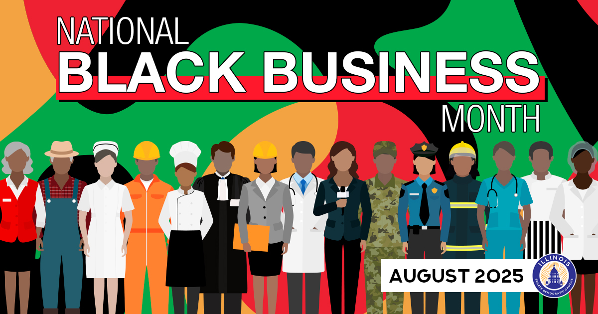 In  2024, more than 148,000 Black-owned businesses called Illinois home.  This Black Business Month, join me in uplifting and investing in the  Black entrepreneurs who are vital to our communities and economy.