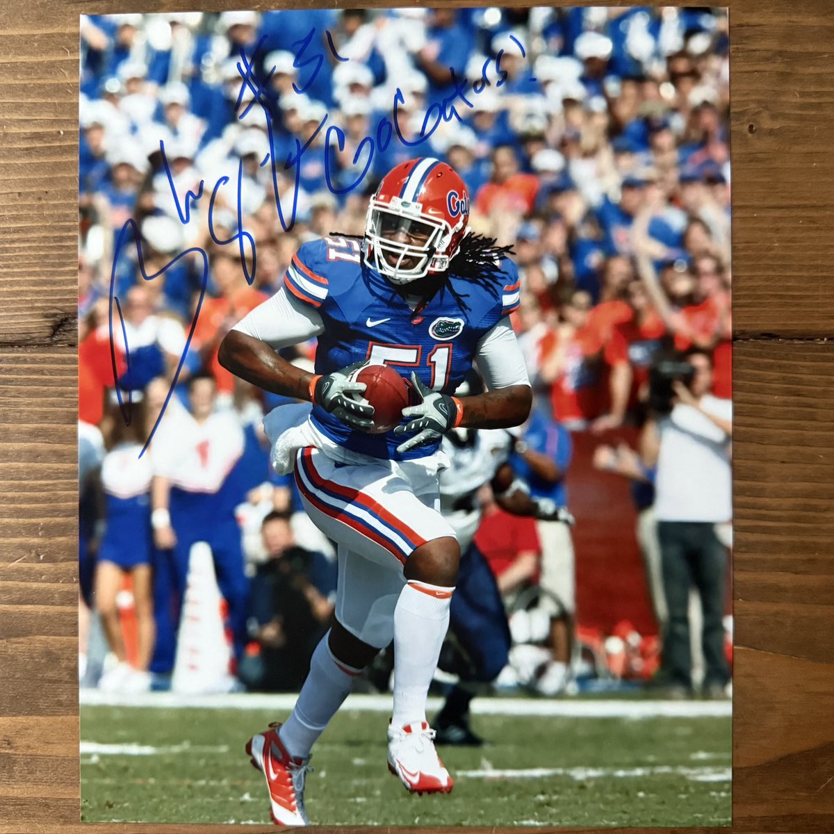 Jeff Fiesta (@floridag8ralum) on Twitter photo Watching <a href="/brandonspikes55/">BrandonSpikes55</a> going back to school is inspiring! I can’t imagine going back. Thanks for always taking the time to sign an autograph for me 🐊 Watching <a href="/brandonspikes55/">BrandonSpikes55</a> going back to school is inspiring! I can’t imagine going back. Thanks for always taking the time to sign an autograph for me 🐊