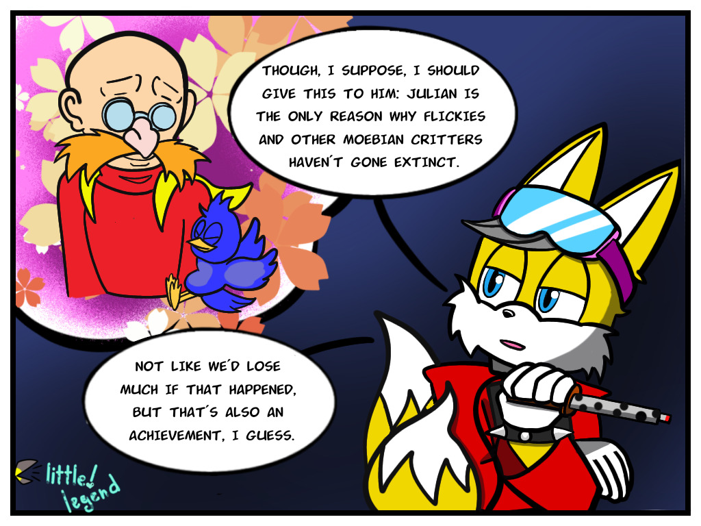 LittleLegendArt's tweet photo. #antitails #tails #SonicTheHedgehog 
Q: What do you think about your world's Eggman? https://t.co/Cmpn6sziNb