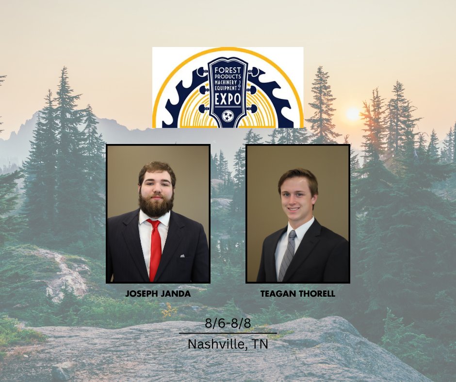 ‼️The 2025 Forest Products Expo is less than TWO DAYS away‼️

Be sure to stop by booth 1409 to talk forestry products with Joseph and Teagan. We can't wait to see you there! 🎉

More information about this event can be found here ⬇️
ow.ly/VpSn50Wzwmr

#ForestProductsExpo