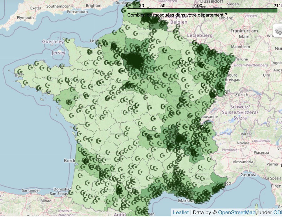 France 1975 : 8 mosquées.
France 2025 : 2 600 mosquées.

Nier le grand remplacement et l’islamisation de la France relève de la haute trahison.