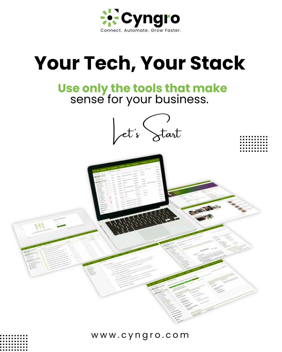 cyngroofficial's tweet image. Your Tech, Your Stack
We build smart, scalable solutions with only the tools your business needs.
🏗️ Let’s build something great.
📞 +92 300 4235757
🌐 cyngro.com
#TechThatFits #CyngroBuilds #DigitalSolutions
