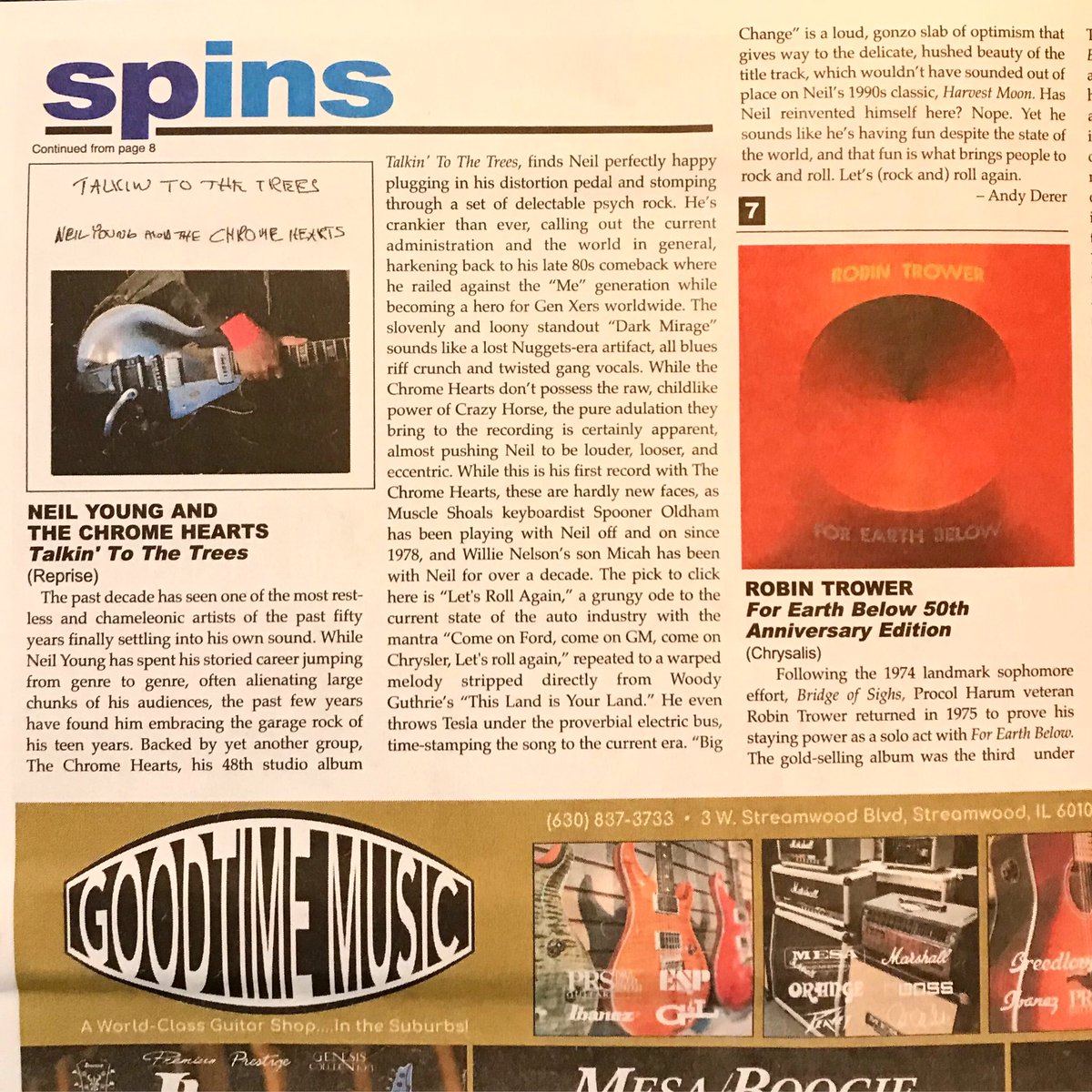 Andy Derer (@andyderer) on Twitter photo New review for the August 2025 issue of <a href="/ie_entertainer/">Illinois Entertainer</a> covering the incendiary new album by Neil Young and The Chrome Hearts! Get your complimentary copy of the magazine at <a href="/BlueVillageVinl/">Blue Village Vinyl</a> while supplies last! <a href="/Neilyoung/">Neil Young</a> <a href="/RepriseRecords/">Reprise Records.</a> New review for the August 2025 issue of <a href="/ie_entertainer/">Illinois Entertainer</a> covering the incendiary new album by Neil Young and The Chrome Hearts! Get your complimentary copy of the magazine at <a href="/BlueVillageVinl/">Blue Village Vinyl</a> while supplies last! <a href="/Neilyoung/">Neil Young</a> <a href="/RepriseRecords/">Reprise Records.</a>