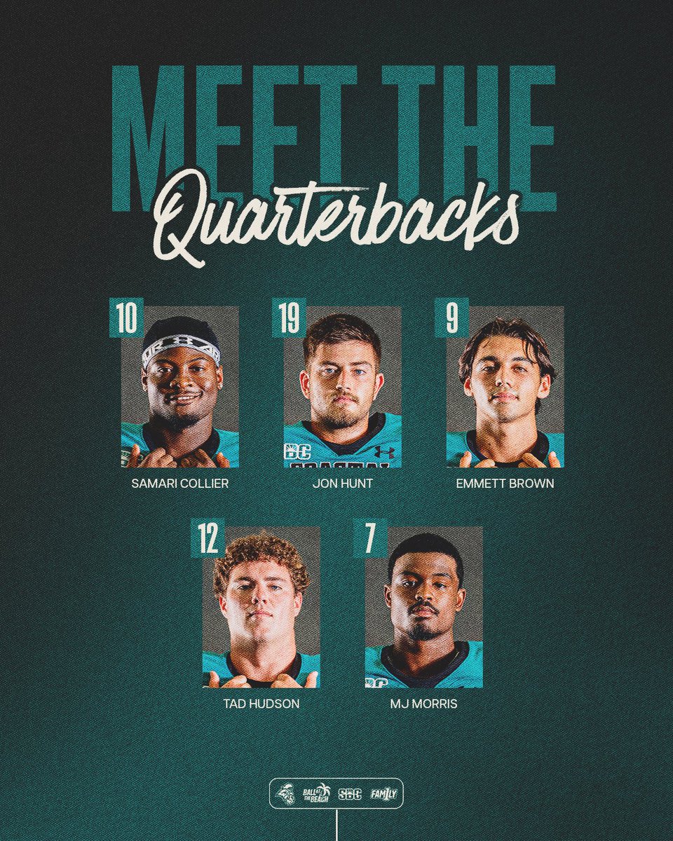Let’s meet the quarterbacks 👌