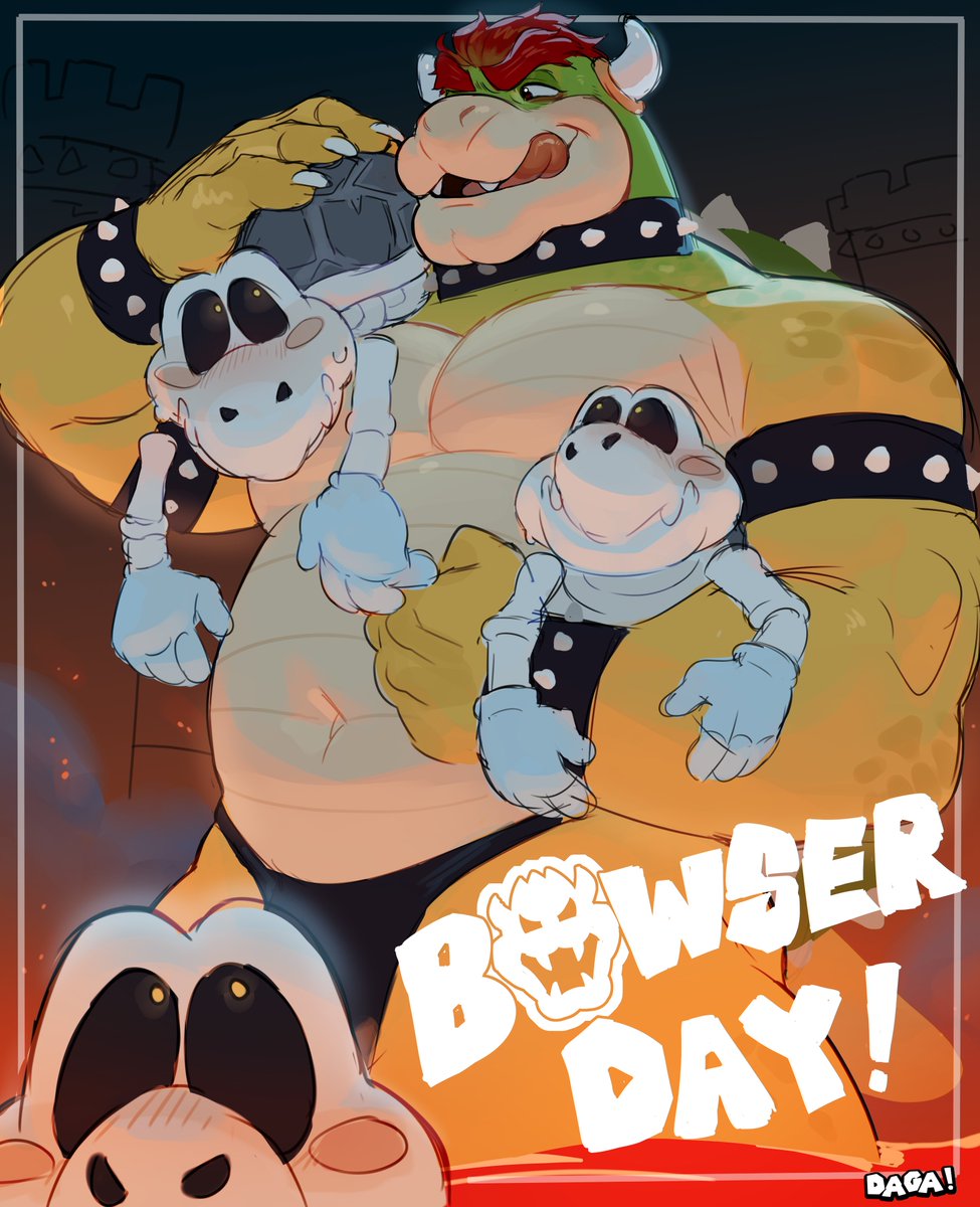 #BowserDay2025  doodle (reposted :p)