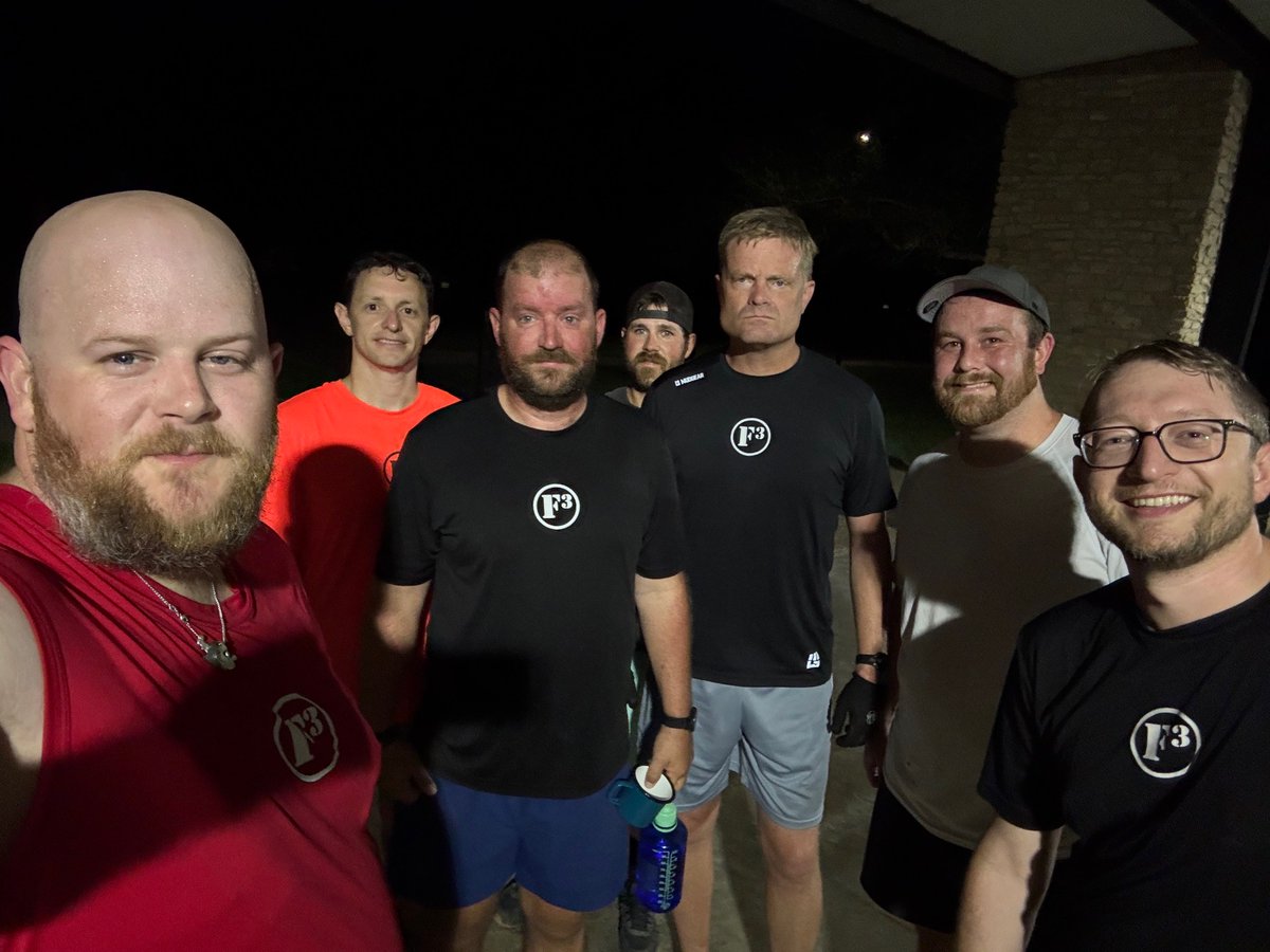 7 HIM took over the playground at Death Star this morning for a beatdown that proves recess is only a state of mind. Grown men, kid-sized fun. #254F3 #F3Nation #F3Texas #NoOYO #HIM 💪🛝🌌