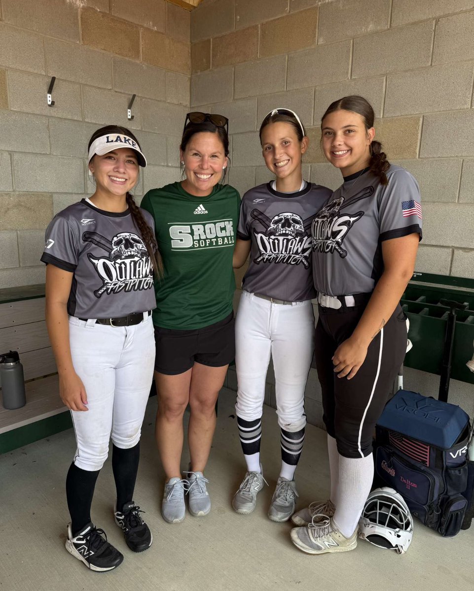 Aubrey Eisele (@aubreyeisele27) on Twitter photo Thank you to the Slippery Rock Coaches and players for hosting such a fun softball camp today.
I enjoyed meeting you all and getting the opportunity to scrimmage on your beautiful field.
<a href="/SRU_Softball/">Slippery Rock Softball</a>
<a href="/OhioOutlaws09/">Ohio Outlaws 09 Pezzuolo</a> Thank you to the Slippery Rock Coaches and players for hosting such a fun softball camp today.
I enjoyed meeting you all and getting the opportunity to scrimmage on your beautiful field.
<a href="/SRU_Softball/">Slippery Rock Softball</a>
<a href="/OhioOutlaws09/">Ohio Outlaws 09 Pezzuolo</a>