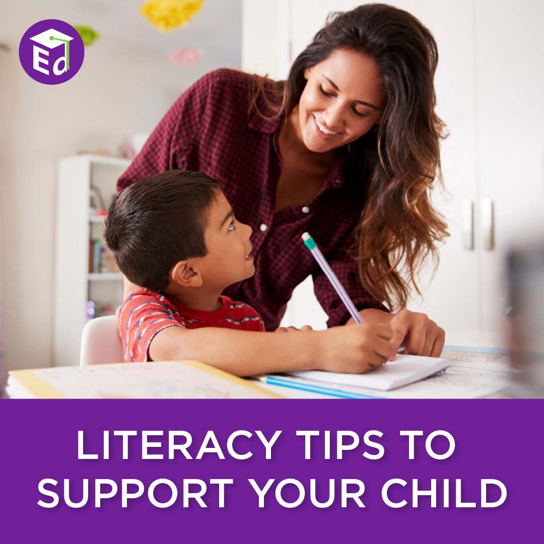 When parents engage their kids with literacy at home, it can:

🗣️ Build their vocabulary 
📚 Increase their interest in reading
👀 Improve focus &amp; attention

More literacy tips to support your child's literacy at home: improvingliteracy.org/resource/suppo…