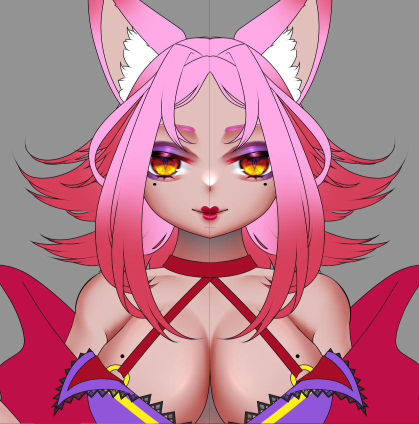 Made some good progress!
Thanks for hanging out for today's stream!
#Live2D #Live2DWIP