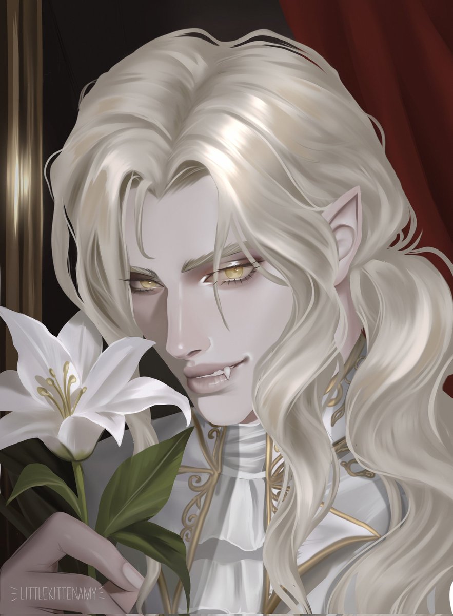 littlekittenAmy's tweet image. Guys look he's happy!

Alucard from the new art 🦇⚔️

#alucard #Castlevania