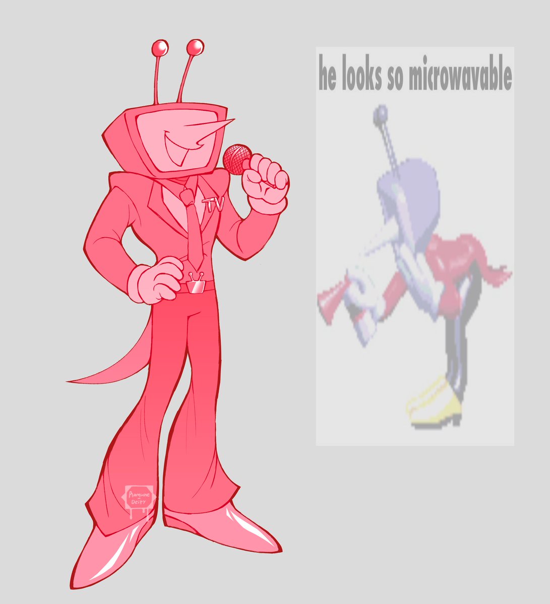 Tenna my beloved &lt;3

#Tenna #DELTARUNE #doodle