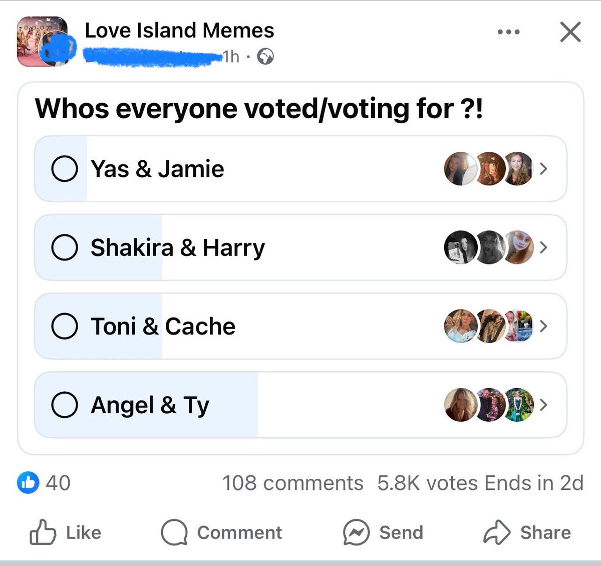 lucebernie's tweet photo. Wtf are Facebook mums doing they’re going to ruin everything 

#LoveIslandUK #loveisland https://t.co/UsmFVUUIgI
