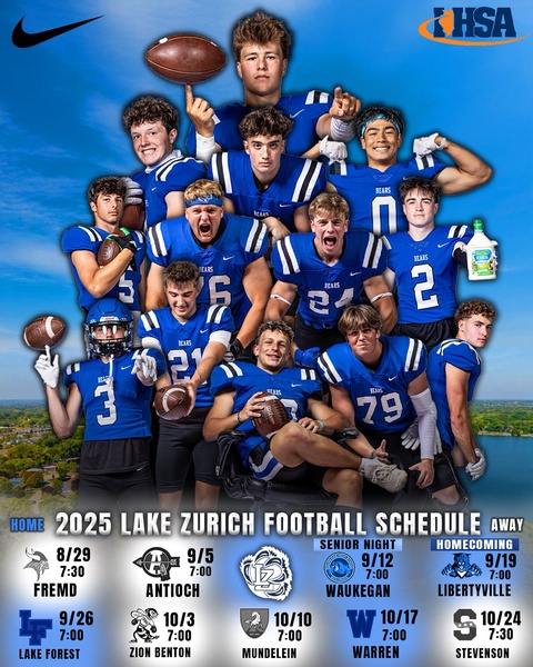 LZHS Football (@lzhsfootball) on Twitter photo We are 7 days away from the official start to the 2025 football season! #ATPrelentlessly
<a href="/lzhsathletics/">LZHS Athletics</a> We are 7 days away from the official start to the 2025 football season! #ATPrelentlessly
<a href="/lzhsathletics/">LZHS Athletics</a>