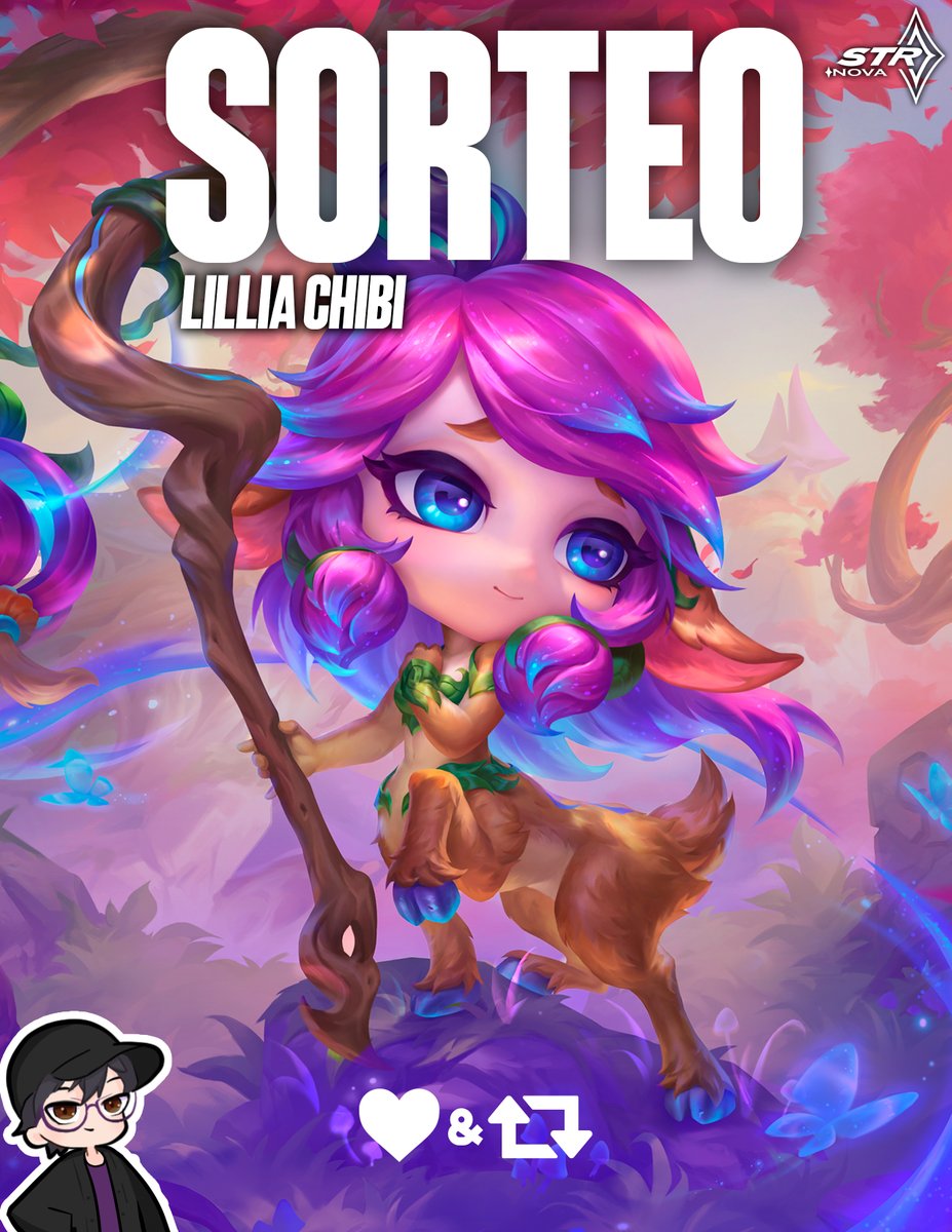 🦌SORTEO de LILLIA CHIBI🦌

⬇Requisitos para participar⬇

 ❤Dar Fav 
🔁Dar RT
✅Seguir a <a href="/wizardinytft/">WizardinyTFT</a> y  <a href="/_STR_Nova_/">STR Nova</a> 
👤Menciona a un amigo

🗓El Ganador se dará el día 16 de agosto🗓

🍀Mucha suerte a todos🍀
#STRNova #TFT #TFTLatam