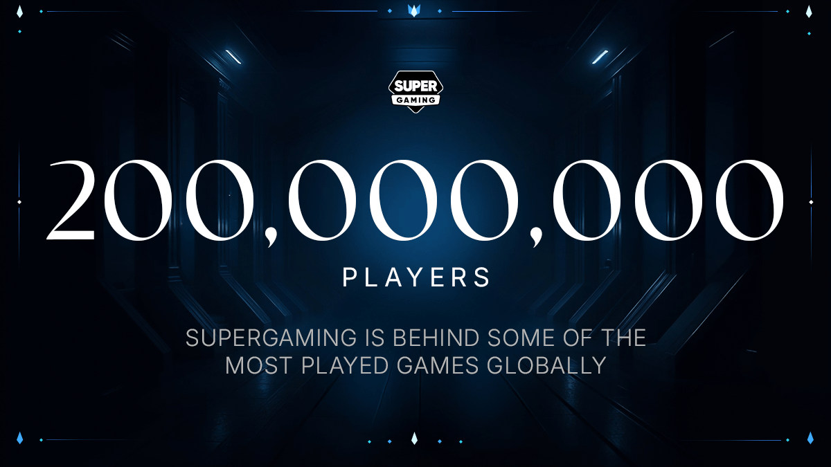 sup_foundation's tweet photo. SuperGaming is home to 200,000,000 lifetime players across a suite of mobile games, placing the studio in the top 1% globally for installs &amp; reach. https://t.co/RRw5JHX5au