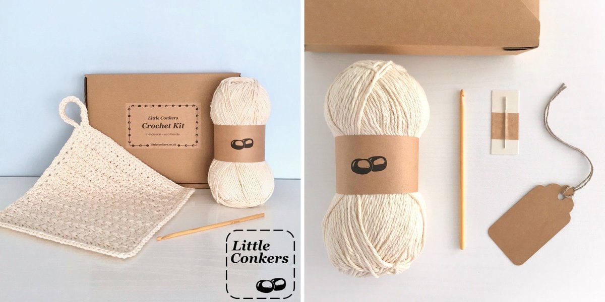 LittleConkers's tweet image. My #EcoFriendly dishcloth kit makes a lovely gift for someone crafty - and you can have it gift-wrapped too! littleconkers.co.uk/shop/eco-frien… #EcoGifts #CraftKit #LittleConkers