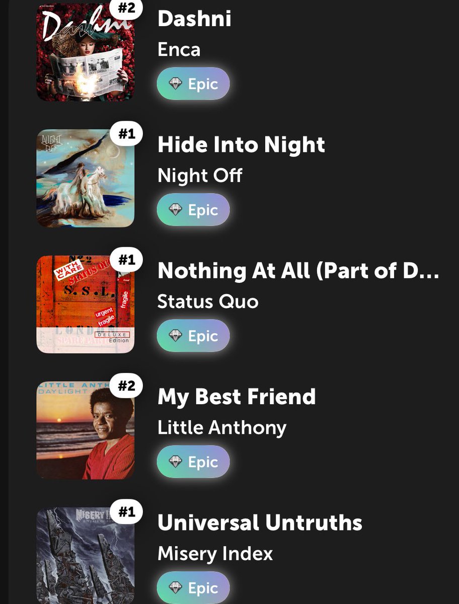 selling these epics let me know if you’re interested!