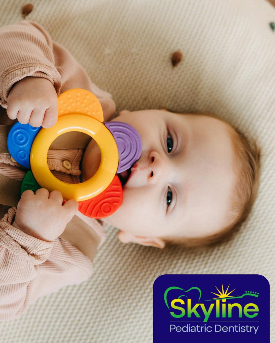SkylinePediDent's tweet image. 🦷👶✨ Your little one’s first teeth coming in is a big milestone! 🎉 At Skyline Pediatric Dentistry, we’re here for every gummy grin and tiny tooth. Remember, caring for baby teeth sets the stage for a lifetime of healthy smiles. skylinepediatricdentistry.com
#FirstTeeth #TeethingTips
