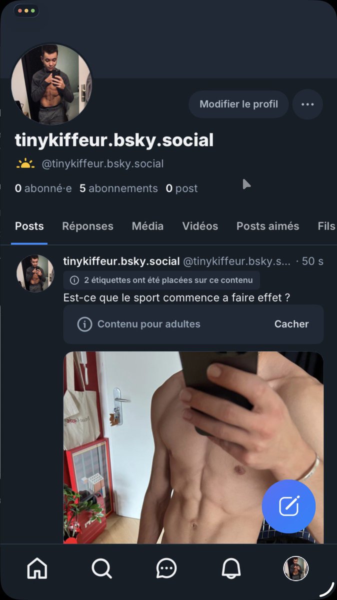 Bon bah on fait comme tous le monde, ca se passera la bas maintenant …

bsky.app/profile/tinyki…