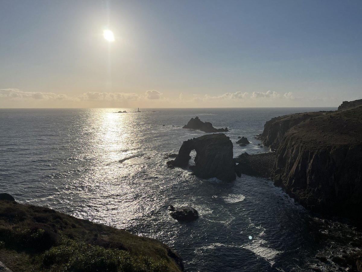 Lands End sunset after today’s mizzle.