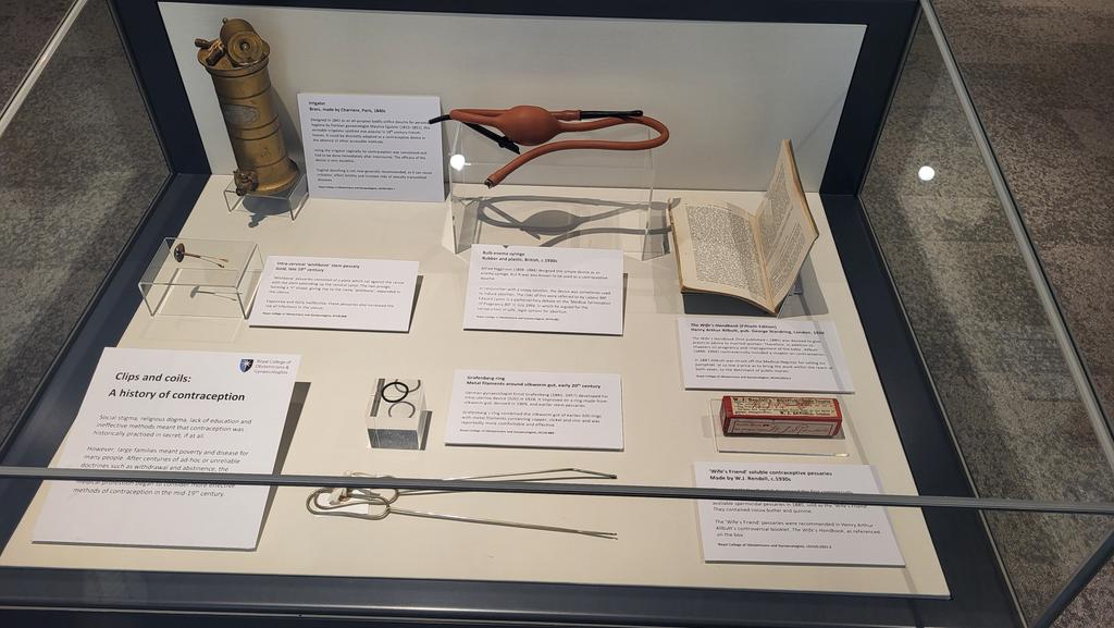 Such a wonderful afternoon with <a href="/LullabyTrust/">The Lullaby Trust</a> chatting about family and research. Just what I needed. This little midwifery museum was also so interesting. The many devices women have endured 😬.