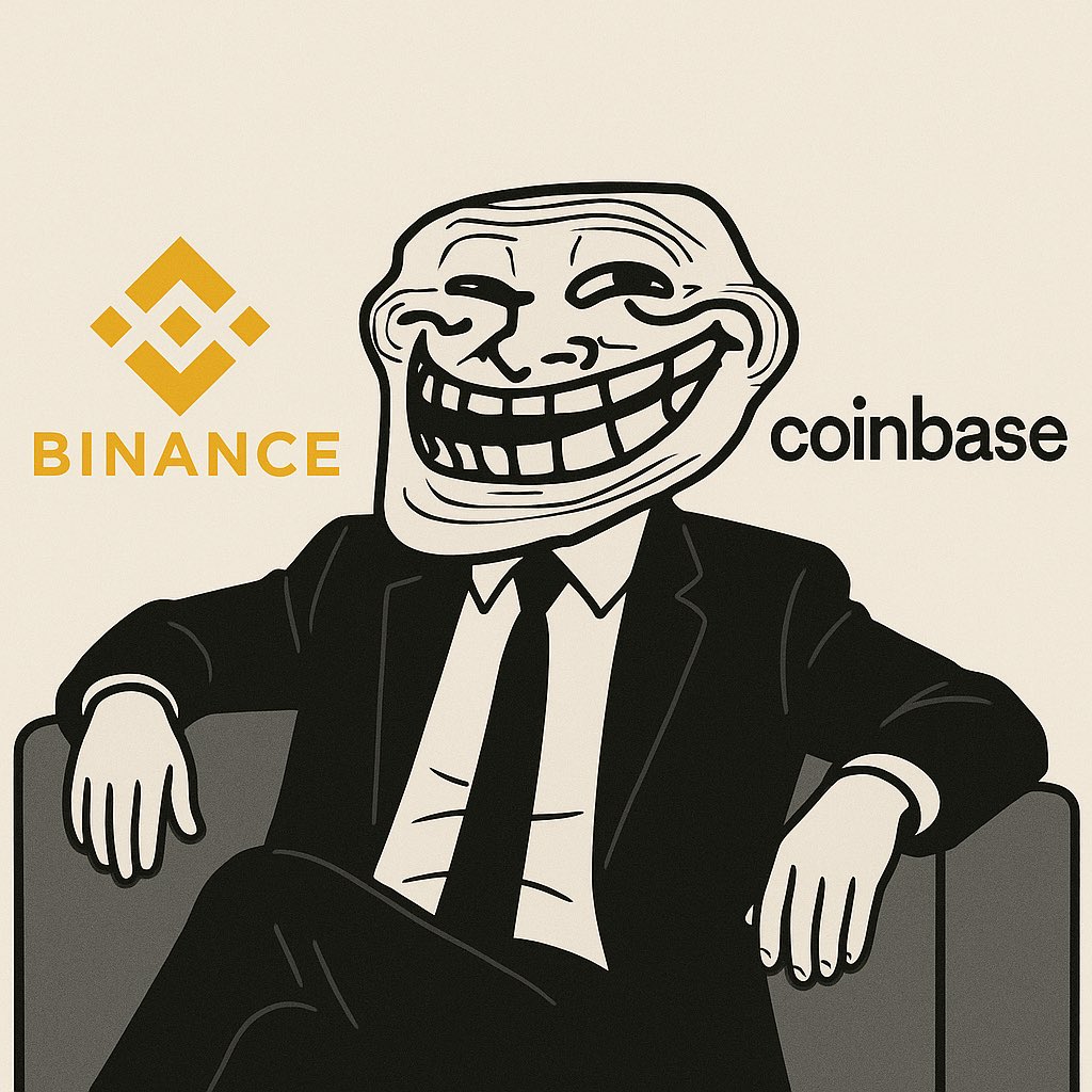 I’m the top holder of $TROLL.
That’s not changing. Ever.
<a href="/binance/">Binance</a> <a href="/cz_binance/">CZ 🔶 BNB</a> <a href="/coinbase/">Coinbase 🛡️</a> —come try me.
There will NEVER be a wallet with more TROLL than mine.
You want smoke? I’ll go band for band with anyone.
Funds, whales, exchanges… all getting outheld.

TROLLOLO