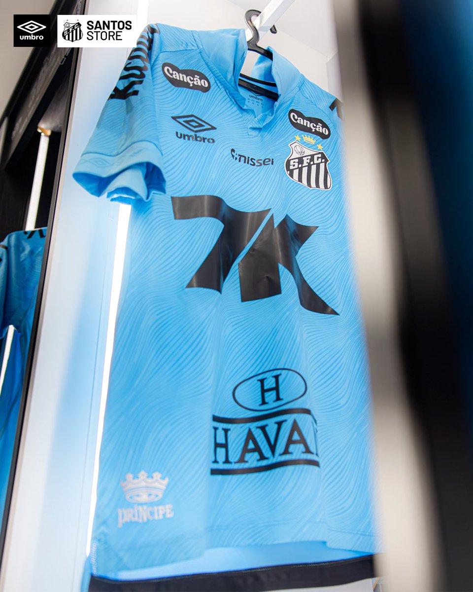 SantosFC's tweet photo. DIA DE PEIXÃO! 🩵

Vista o #MantoAzul e venha torcer pelo Santos! 

Compre na Santos Store: https://t.co/nQuhLHRePj https://t.co/r5YBnFkbMh