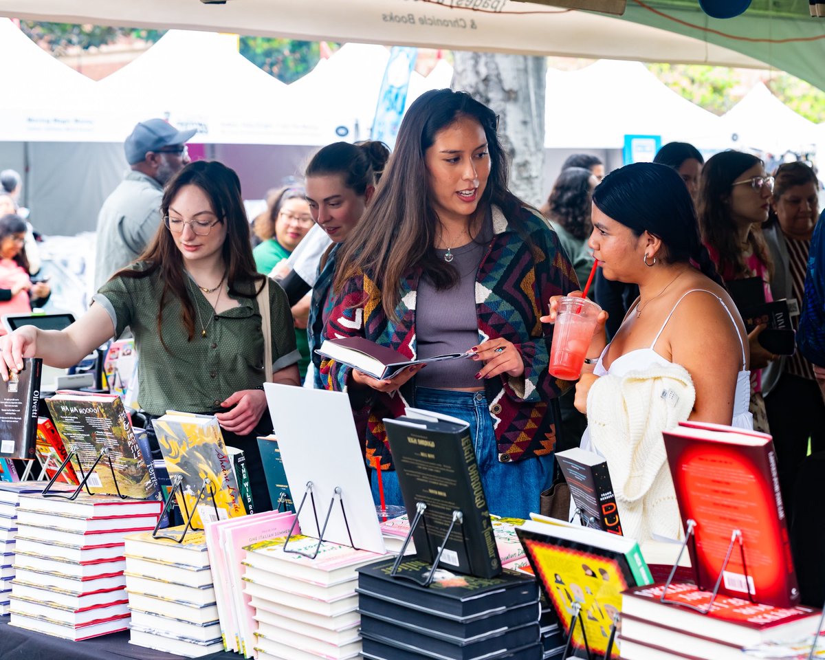Because August 3rd was National Friendship Day, we want to know... Which friends are you bringing to the Festival of Books next year? Tag them in the comments so they save the date! Hint: It's April 18-19, 2026. #bookfest