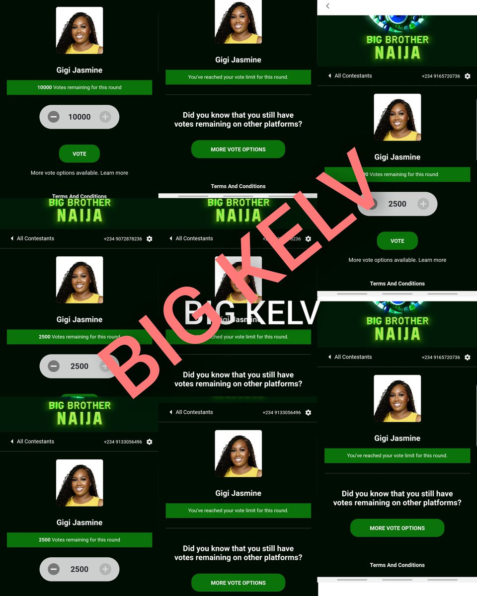 kelvinpowelll15's tweet photo. GOOD LUCK GIGI JASMINE 

#BBNaija 
#BBNaijaS10 https://t.co/iZ2VrjJhIg