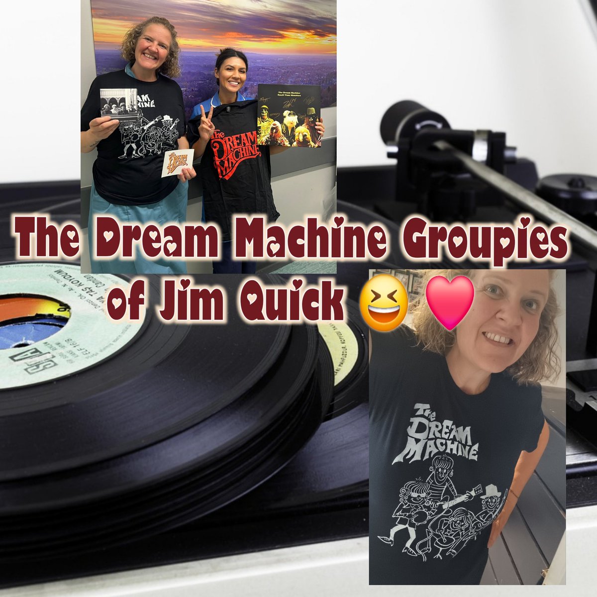 Amanda GOLDham (@agwoodoldham) on Twitter photo Merch gifts for the groupies on <a href="/JimQuickMFT/">Transplant MFT -Jim Quick & Transplant outpatients</a> for the amazing <a href="/DreamMachineHQ/">The Dream Machine</a> ❤️ Merch gifts for the groupies on <a href="/JimQuickMFT/">Transplant MFT -Jim Quick & Transplant outpatients</a> for the amazing <a href="/DreamMachineHQ/">The Dream Machine</a> ❤️