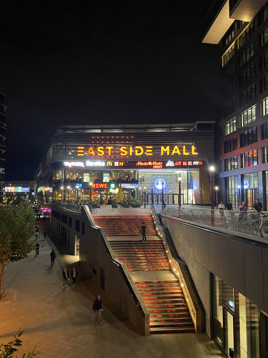 East Side Mall, Berlin. Finally a decent summer night.