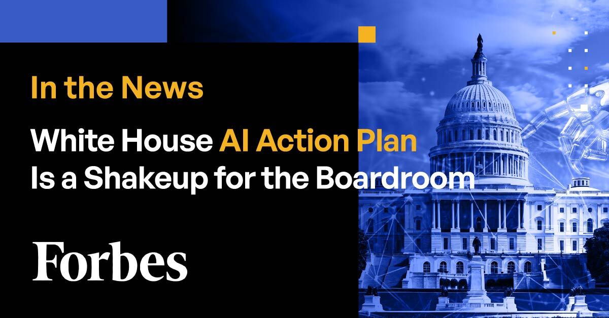 Kiteworks (@kiteworks) on Twitter photo The White House just dropped its #AI Action Plan. Fast on acceleration, weak on guardrails. Is this bold leadership, or are we headed straight into an “AI Perfect Storm”? Tim Freestone shares his thoughts in this article for <a href="/Forbes/">Forbes</a>.
🔗 hubs.ly/Q03z_X_P0 The White House just dropped its #AI Action Plan. Fast on acceleration, weak on guardrails. Is this bold leadership, or are we headed straight into an “AI Perfect Storm”? Tim Freestone shares his thoughts in this article for <a href="/Forbes/">Forbes</a>.
🔗 hubs.ly/Q03z_X_P0