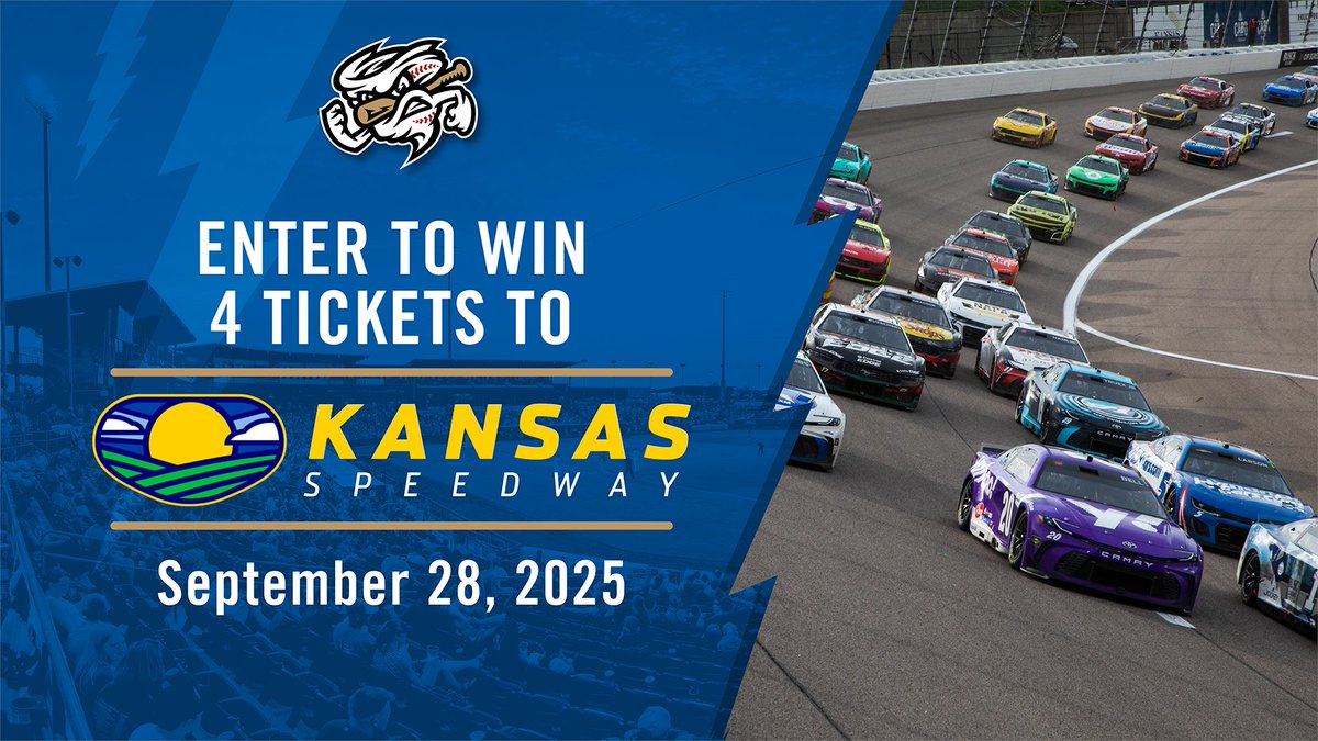 Enter to win four tickets to the Kansas City Speedway for the NASCAR Cup Series Playoffs Hollywood Casino 400 presented by ESPN BET race on September 28th!

ENTER: bit.ly/4nLpoIU
