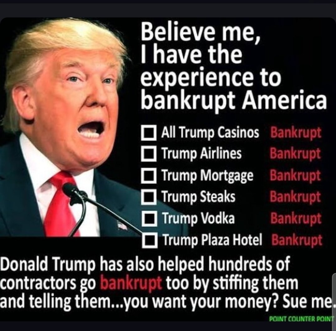 Dr. Mike 🌊💙🌊 (@frankmikedavis1) on Twitter photo <a href="/RpsAgainstTrump/">Republicans against Trump</a> 😡TraitorFelon45 is, in fact, a FAILED businessman who exploited Bankruptcy Laws 6 TIMES to decrease his overhead expenses & profit from his poor business management‼️
FOOD PRICES GO UP & his TARIFFS have caused HIGHER INFLATION & INCREASED COST of GOODS‼️thoughtco.com/donald-trump-b… <a href="/RpsAgainstTrump/">Republicans against Trump</a> 😡TraitorFelon45 is, in fact, a FAILED businessman who exploited Bankruptcy Laws 6 TIMES to decrease his overhead expenses & profit from his poor business management‼️
FOOD PRICES GO UP & his TARIFFS have caused HIGHER INFLATION & INCREASED COST of GOODS‼️thoughtco.com/donald-trump-b…