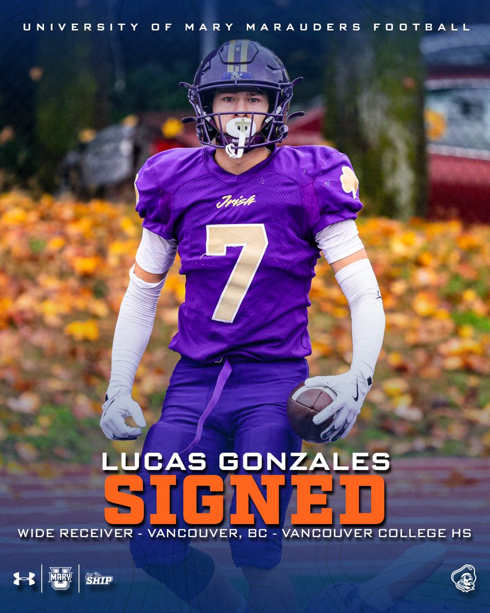 Lucas Gonzales (@lgonzales2025) on Twitter photo Blessed to announce that I’ve officially committed to the University of Mary to continue my academic and athletic career!
Huge thank you to <a href="/FBCoachShann/">Shann Schillinger</a> and the entire <a href="/UMaryFootball/">UMary Football</a> staff for believing in me. Thank you <a href="/TFordFSP/">Tracy Ford</a> and everyone at <a href="/gofordsports/">Ford Sports Performance</a>, your guidance Blessed to announce that I’ve officially committed to the University of Mary to continue my academic and athletic career!
Huge thank you to <a href="/FBCoachShann/">Shann Schillinger</a> and the entire <a href="/UMaryFootball/">UMary Football</a> staff for believing in me. Thank you <a href="/TFordFSP/">Tracy Ford</a> and everyone at <a href="/gofordsports/">Ford Sports Performance</a>, your guidance
