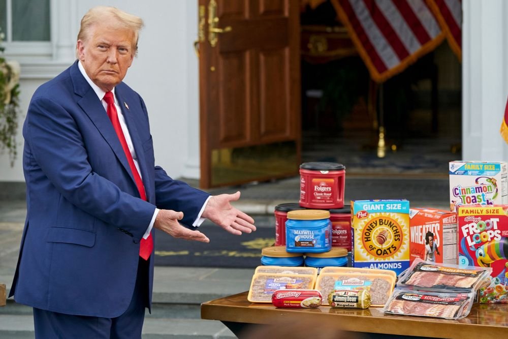 The price of food across the United States expected to skyrocket due to Donald Trump’s failed government &amp; regressive Trumponomics .   

At 3%, the cost of food is rising faster than the overall inflation rate. Meats, poultry, fish and eggs rose in price by 5.6% (egg prices alone