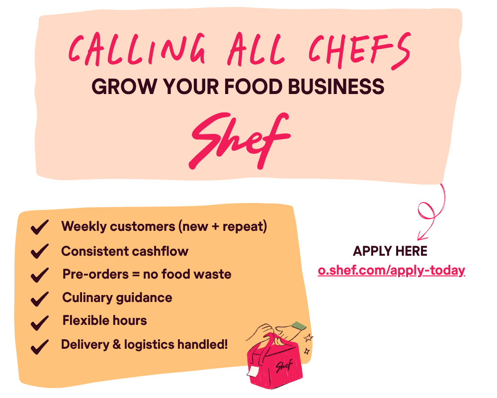 TinaTimelines's tweet image. Share @OrderShef with a friend! I just placed my first order with #Shef! I am so excited. Join us. #seattle #fooddelivery You are going to win and you are going to see new talent. Love local community chefs. #finderskeepers 

shef.com/refer/sunitab16
