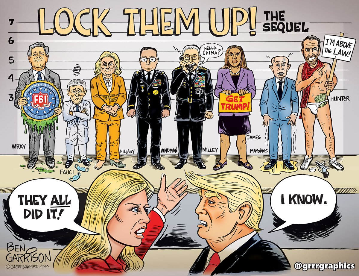 GrrrGraphics's tweet image. Will AG Pam Bondi redeem herself?
We hope so! Get 'em Pam!
U.S. Attorney General Bondi tells the DOJ to open criminal grand jury investigation into Russiagate conspiracy in 2016