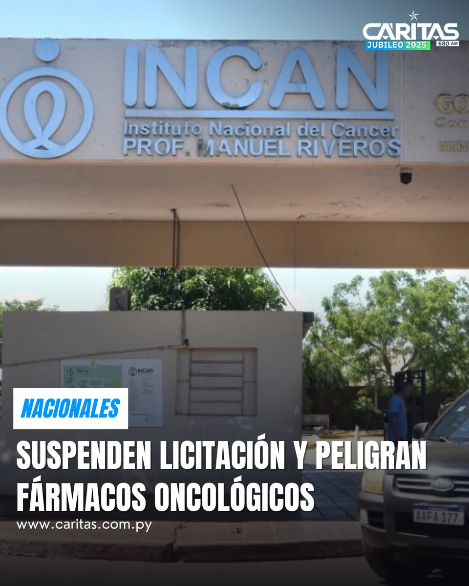 #TardeoTemprano ⏰📻 | Posible falta de fármacos oncológicos por suspensión de licitación

👉🏻 La Asociación de Pacientes con Cáncer y Familiares (APACFA) alertó sobre la suspensión de un proceso de licitación del Instituto Nacional del Cáncer (INCAN), lo que podría afectar la