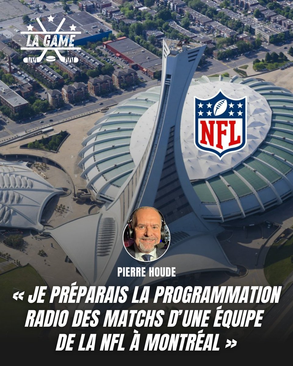 OH QUE ÇA A PASSÉ PROCHE! 😮🏈

Lors des années 80, Montréal a passé bien près d'obtenir une équipe de la NFL!  Pierre Houde préparait même à l'époque, lorsqu'il était à la direction des émissions à CKVL, la programmation radio pour une éventuelle équipe de la NFL à Montréal! Le