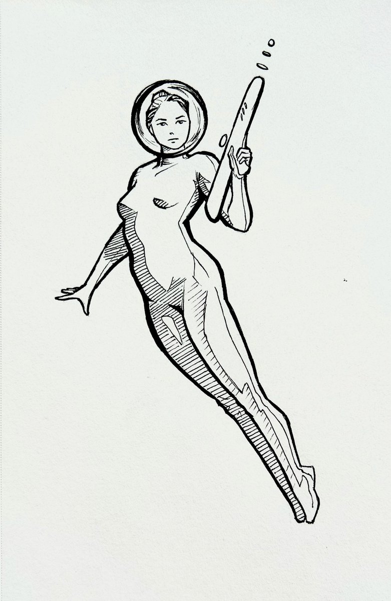 RetroFuturistic Spacesuit