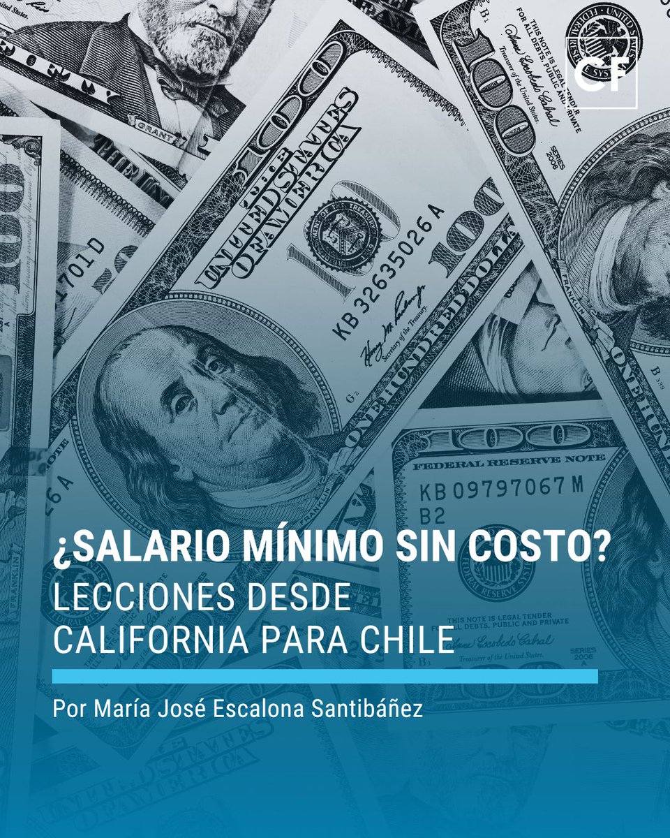 ¿Salario mínimo sin costo? Lecciones desde California para Chile | Por María José Escalona Santibáñez

Lee el articulo completo aquí 👉contrafactual.cl/articulos/sala…
