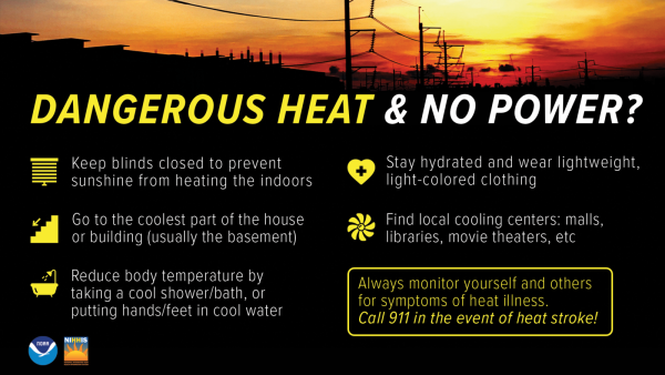 NWSNashville's tweet photo. A power outage during extreme heat can be dangerous – these strategies can help you keep cool when the power goes out #CoolDownTuesday
https://t.co/IYWDonOSLE https://t.co/88LPKoJGr8