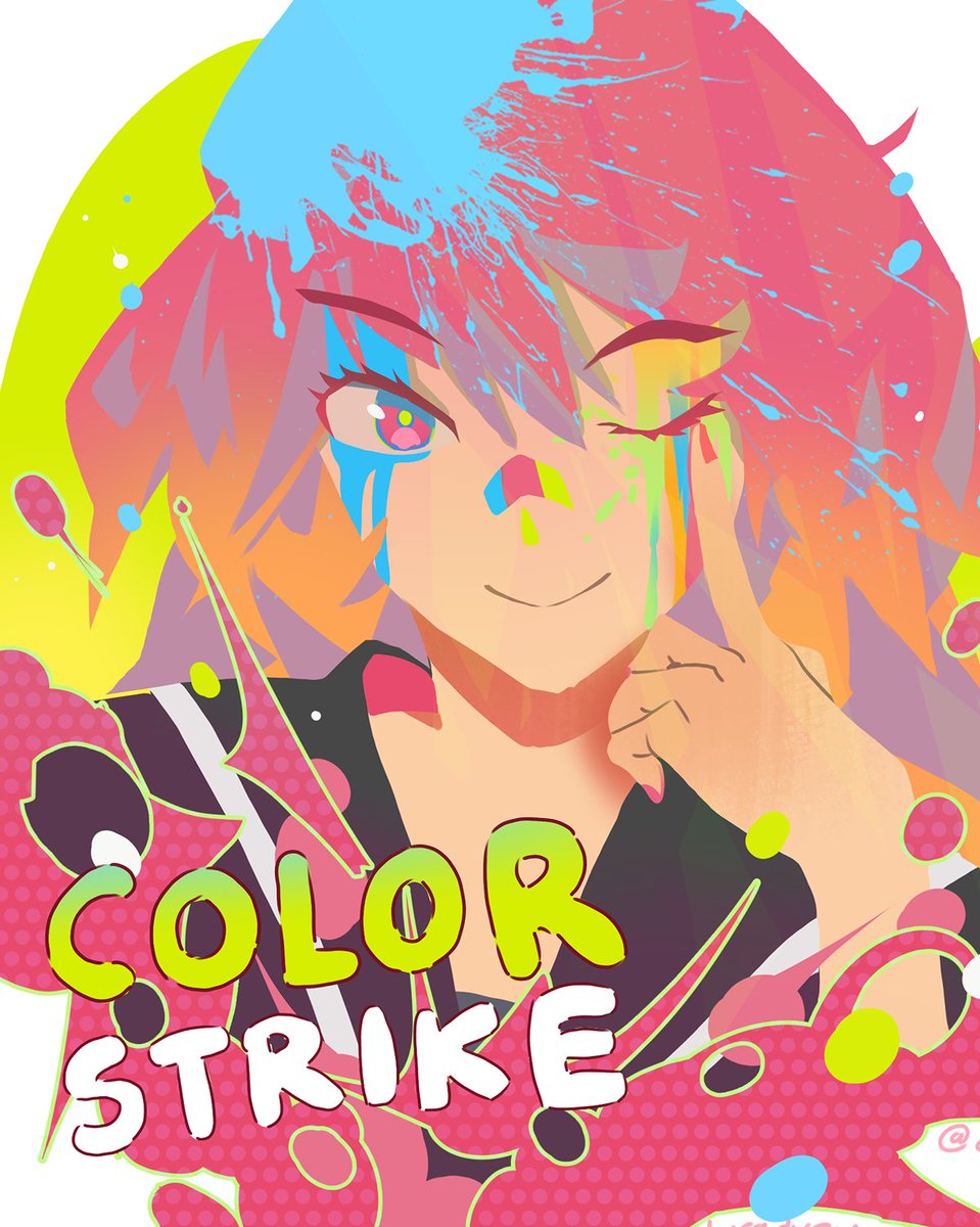 Color 🌟 Strike! New sticker reveals for @otakonpics this weekend!

A continuation of my color strike series exploring color and movement! Find me at table G312 this Fri-Sun.