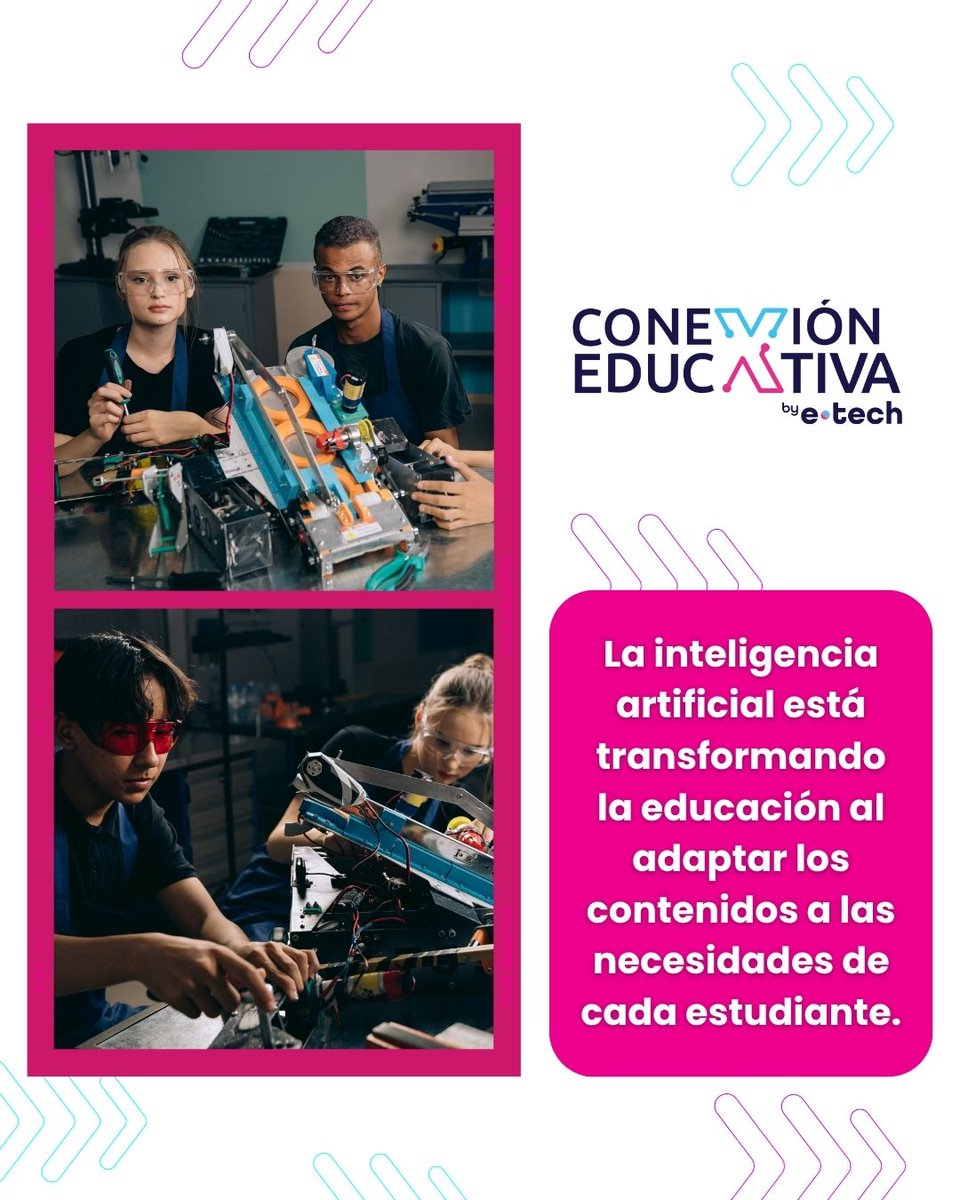 ConEdubyETech's tweet image. En Conexión Educativa apostamos por una educación donde la tecnología y la inteligencia artificial no reemplazan, sino enriquecen el aprendizaje humano.

#ETECHEVENT #ConexiónEducativa #TransformaciónEducativa #TendenciaEducativa2025