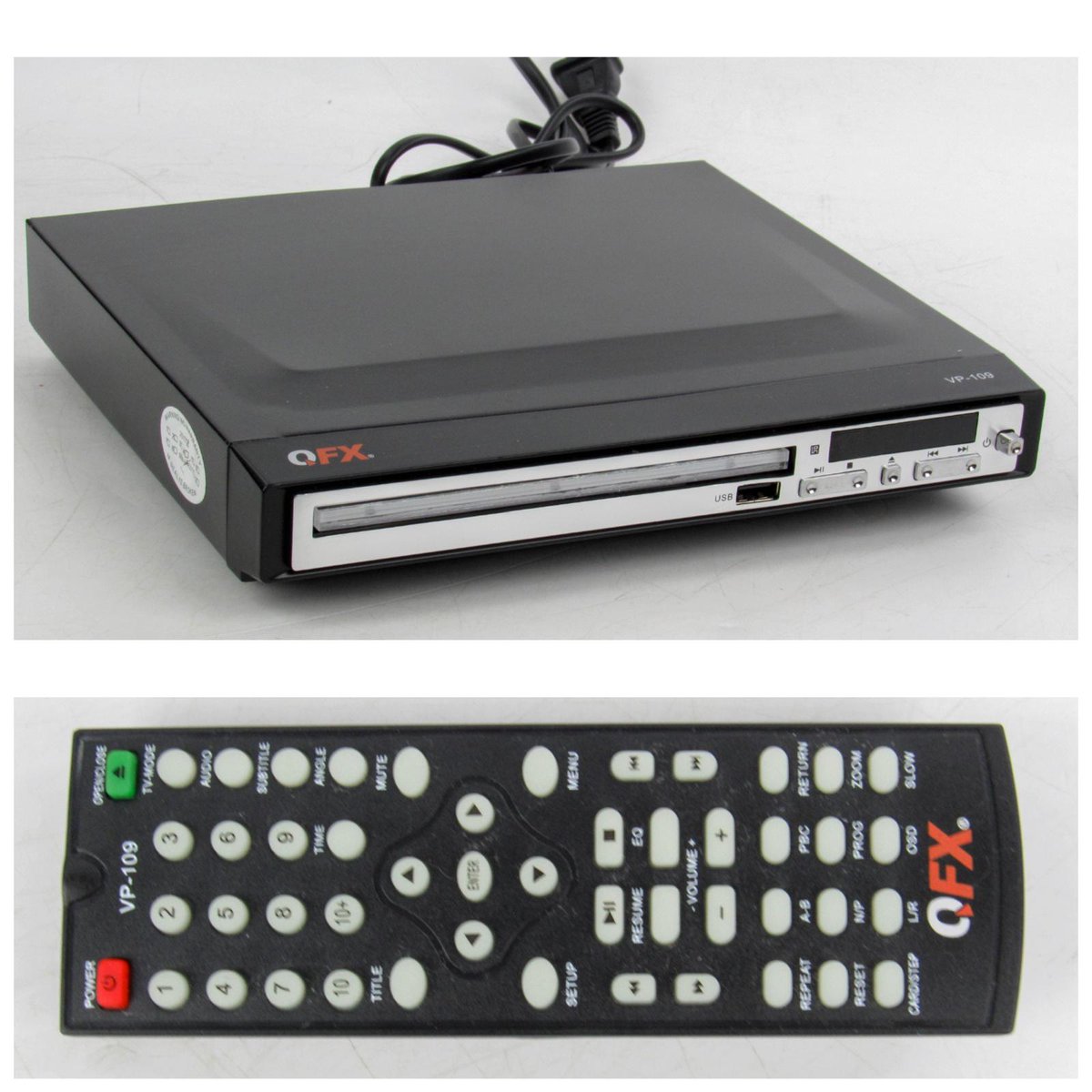 highestdeals's tweet image. QFX-VP109 Free Multi Zone DVD/CD Player USB/AVI/MP3/VCD MP4 WORKS SEE VIDEO

ebay.com/itm/2269036124…

#QFX #multizone #multi #CD #DVD #MP3 #audio #video #usbflashdrive #electronics #ebayseller #ebayseller